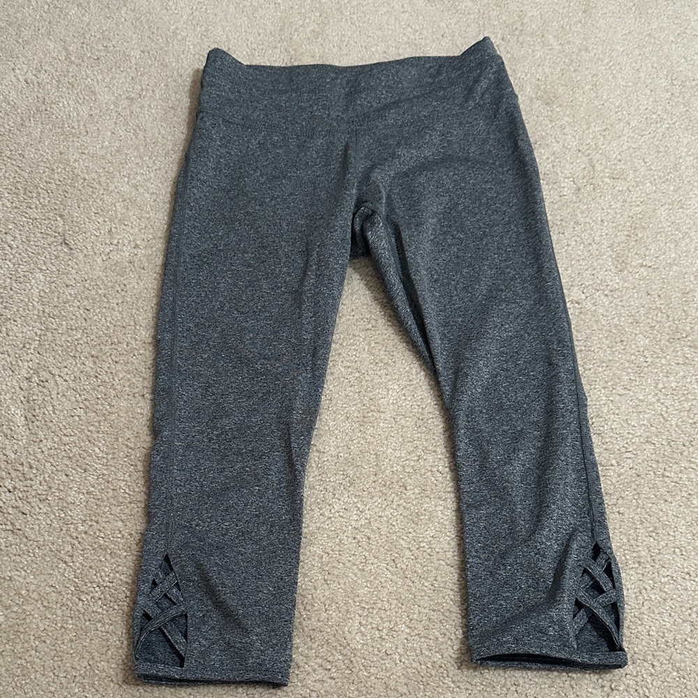 Gray Active Leggings